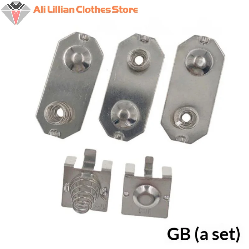 .New Sale-1/5 Sets Housing & Mainboard Advance Color Battery Terminals Spring Contacts For GB GBA GBC GBP Gameboy Remote Console
