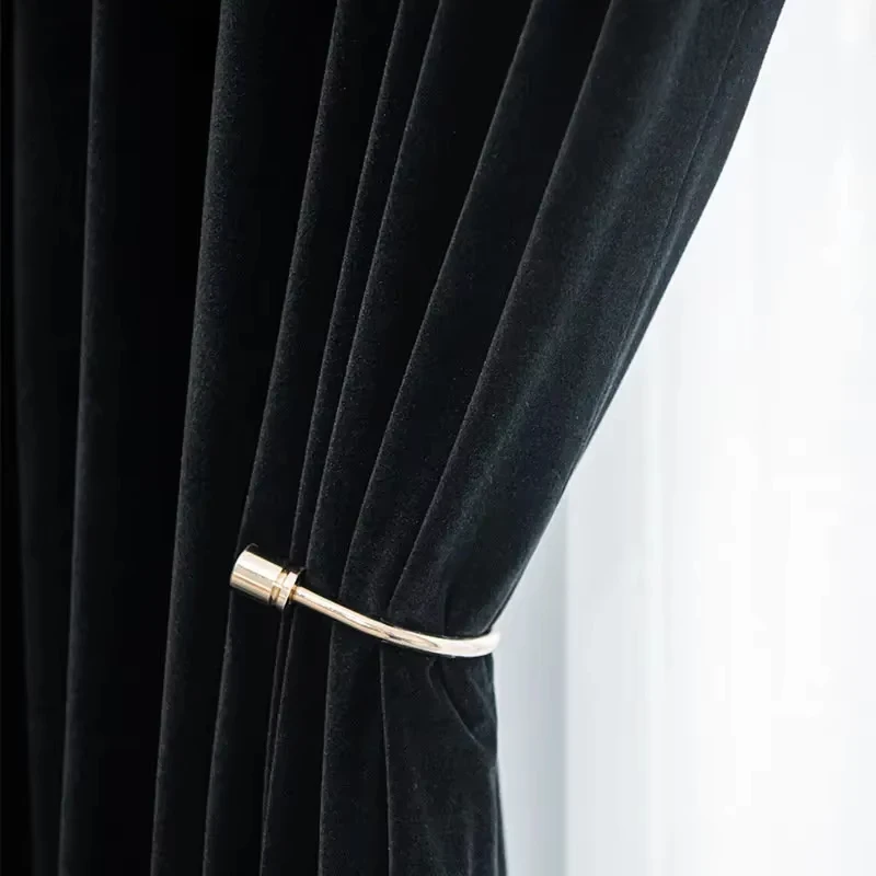 

Thickened Velvet Curtains for Living Dining Room Bedroom Nordic Marten Australian Wool Pure Hacker Hall Balcony Bedroom Blackout