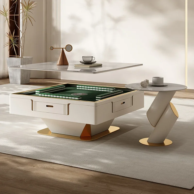 Dining room furniture mahjong table coffee table dining table living room household small apartment simple modern automatic