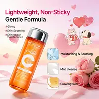 Vitamin C Skincare Travel Skincare Toner+ Serum+Face Cream Moisturizing Brightening Hydrating Facial Serum Face Care Set 4