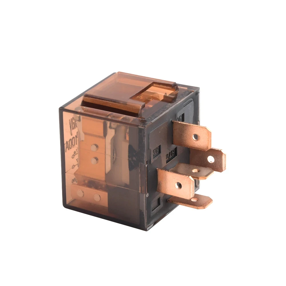 2Pcs DC 12V 24V 80A 100A 4/5 Pins Waterproof Automotive Relay Switch SPDT Car Control Device Car Relays High Capacity Switching