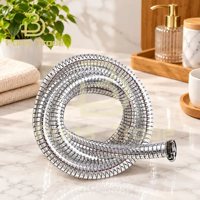 Steel Wire Hose Drain Pipe Accessories for Aibonova Pegasus Semi-automatic Coffee Machine Fit Italy