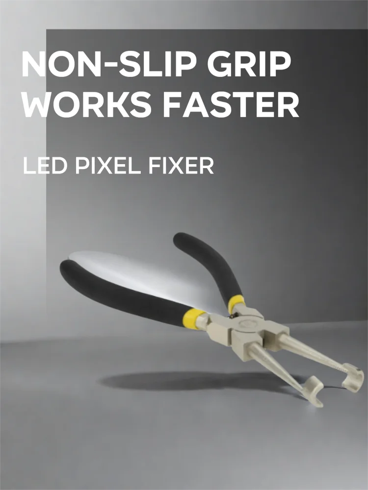 

8" LED Pixel Fixer Fitting Pliers Big Exposed Channel Letters Dot-Matrix Advertising Lamp Tool Outdoor Sign Helper