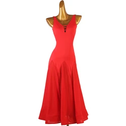 Ballroom Dance Dress 2026 Clothes For Girls Female Suit Stage Outfit Women Jazz Modern Stand Costume Prom Waltz Adult Dancewear