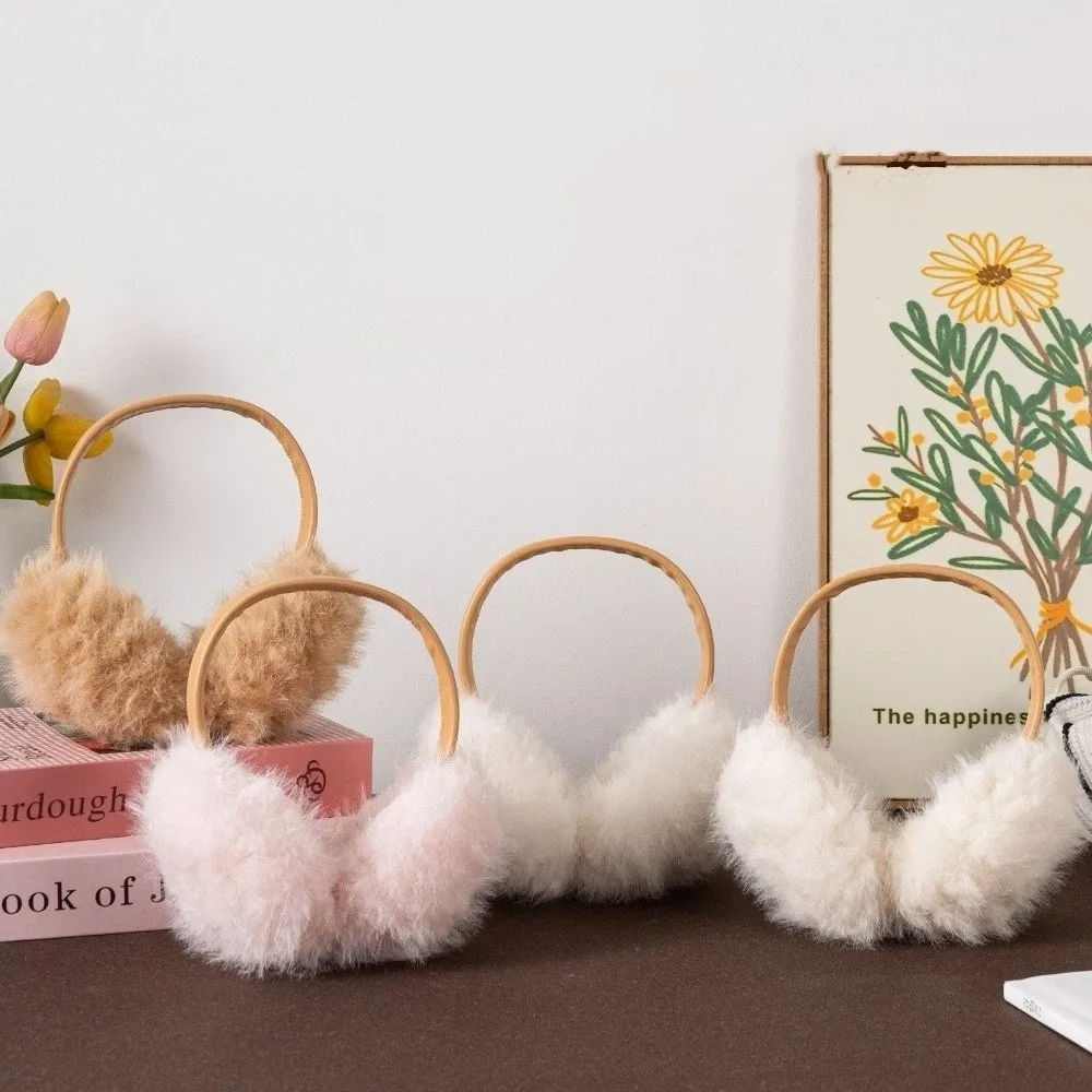 Mode Weiche Ohr Wärmer Kälte Schutz Faltbare Warme Ohrenschützer Nachahmung Kaninchen Fell Ohr Abdeckung Frauen Männer