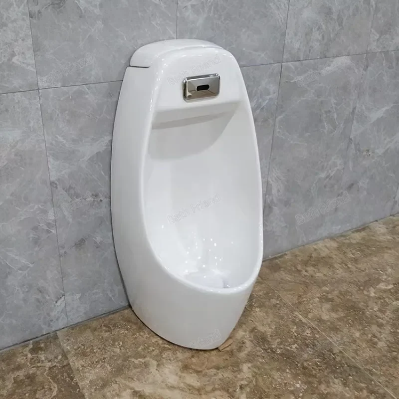 Wall-mounted ceramic urinal