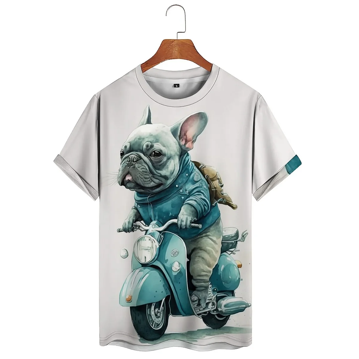 Men's T-shirt Tops for Men and Women. Vintage Y2K Men's 3D Print Short-sleeved T-shirt