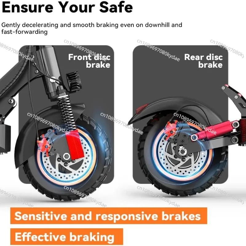 IENYRID M4 Pro S 600W Motor 10 Inch Off-road Electric Scooter 16Ah Battery