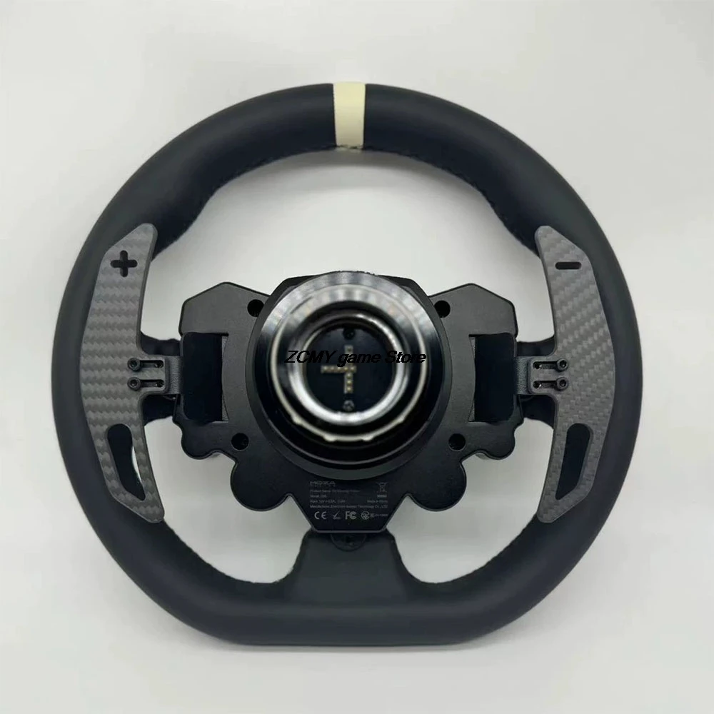 Para moza r5 r3 es esx carro de corrida jogo mod volante fibra carbono paddle shifter adaptador