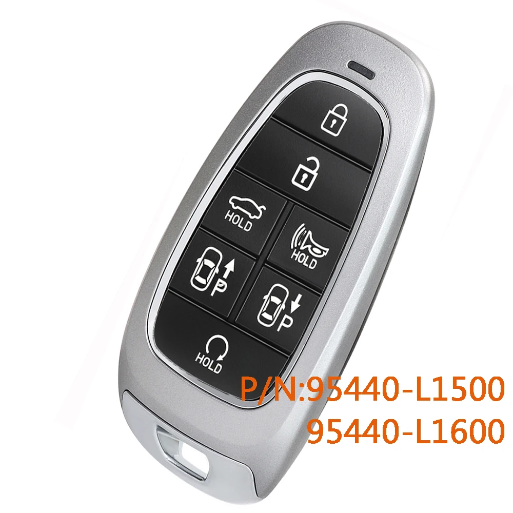 

KEYECU 95440-L1500 95440-L1600 Remote Car Key Fob for Hyundai Sonata 2019 2020 2021 2022 2023 TQ8-FOB-4F28 433MHz 7 Buttons