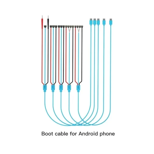 MaAnt KJ-01 02 03 Boot Cable Power on Extender for Android iPhone 6 - 14 Pro Max iPhone DC Power Boot Cable Repair Hand Tools