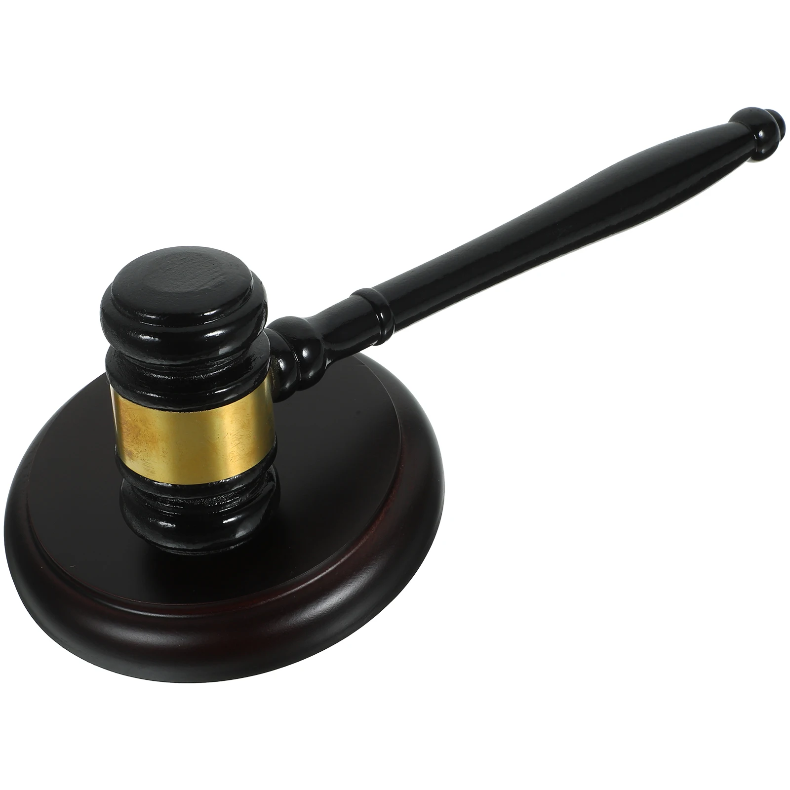 

Auction Hammer Gavel Wooden Judge Lawyer Court Sale Prop Solid Wood for Auctioneer Chairman Compact Portable