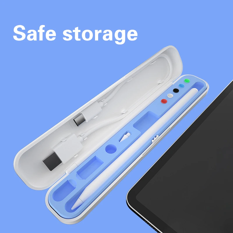 [ZY44] Box For Apple Pencil 2 1 Cover For Apple Pencil 2nd Generation 1st Gen Stylus Pen Protective Case I Pad Pen Accessories