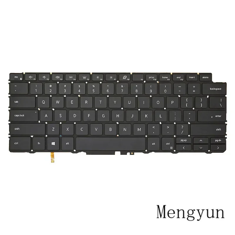 Keyboard Backlit For DELL XPS 13 7390 2in1 2-in-1 04J7RW NSK-ET0BC PK132C91A00 4J7RW us