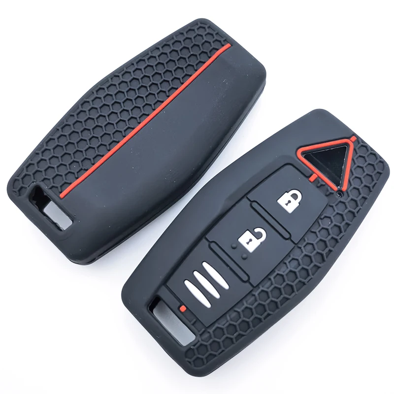 New Silicone Car Remote Key Case Cover Protect Shell Fob for Mitsubishi Outlander 2022 2023 2024 Holder Protection Accessories