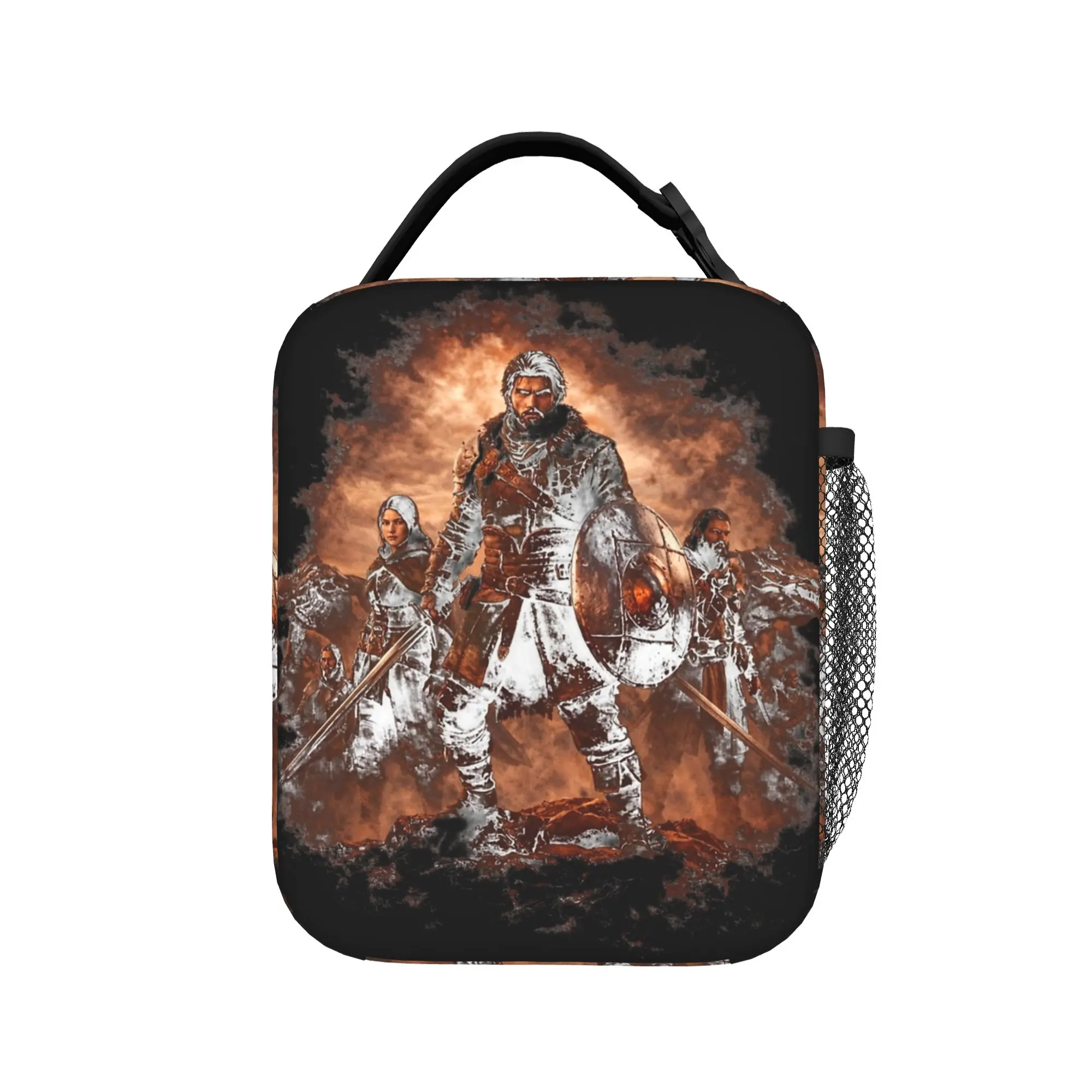 Crimson Desert  Game Insulated Lunch Bag Cooler Bag Reusable,Meal Container  Leakproof Tote Lunch Box Girl Boy Beach  Picnic