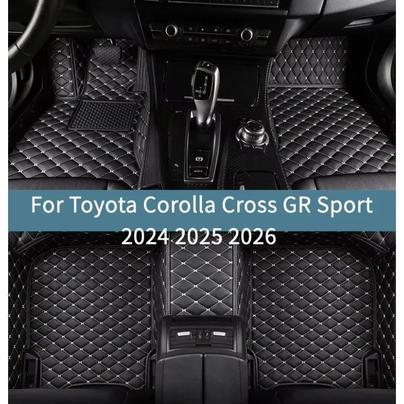 

Full Set Car Floor Mats For Toyota Corolla Cross GR Sport 2024 2025 2026 Interior Accessories Floor Mats For Cars