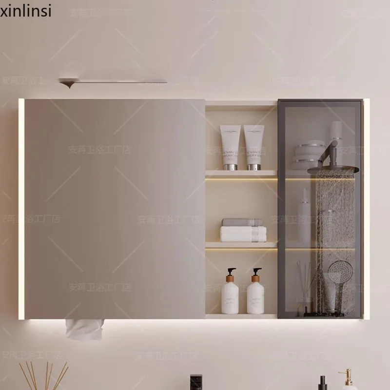 Washbasin Toilet Cabinets Light Vintage Vanity White Cabinets Storage Bedroom Muebles Para El Hogar Maderaa Home Furniture