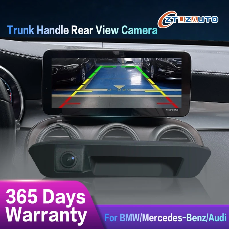 

Car Reverse Camera for Audi / BMW / Mercedes Benz handle high-definition analog moving track CVBS video signal