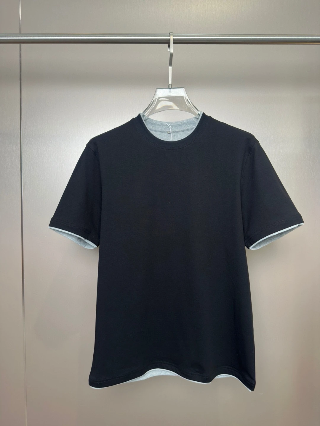

LigentlemanBC Cotton round Neck Short Sleeve Casual T-Shirt Men's Summer Breathable Comfortable Fashion Urban Style Top