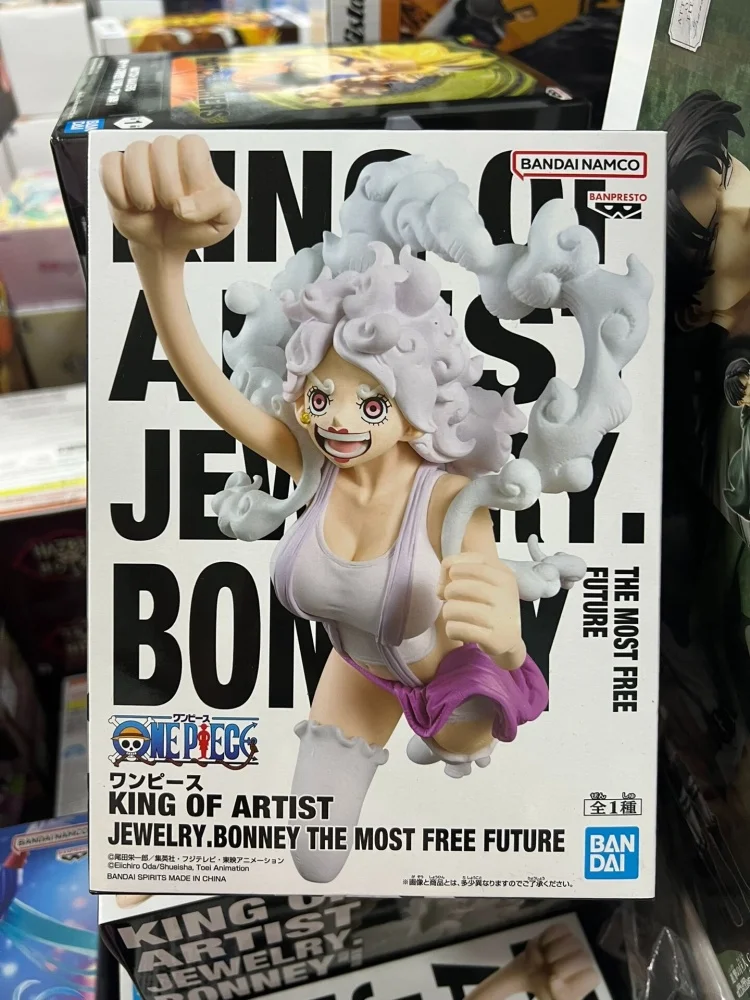 [in magazzino] Bandai 18 cm One Piece Koa Nika Jewelry Bonney Anime Fiugre Modello