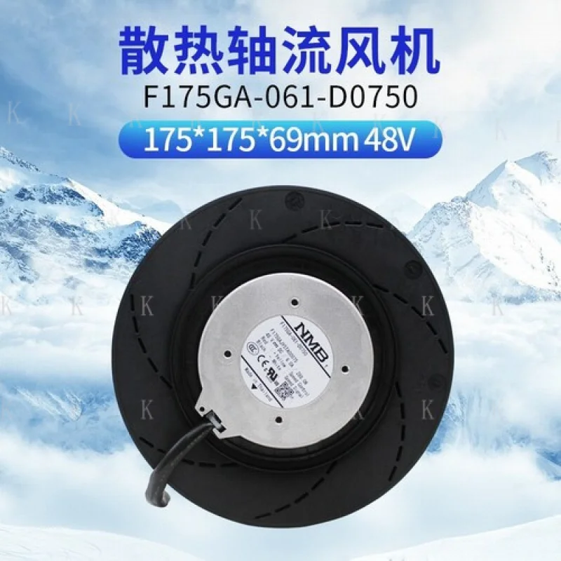 

C ДЛЯ NMB F175GA-061-D0750 48В 6.0А для охлаждающего вентилятора оборудования связи