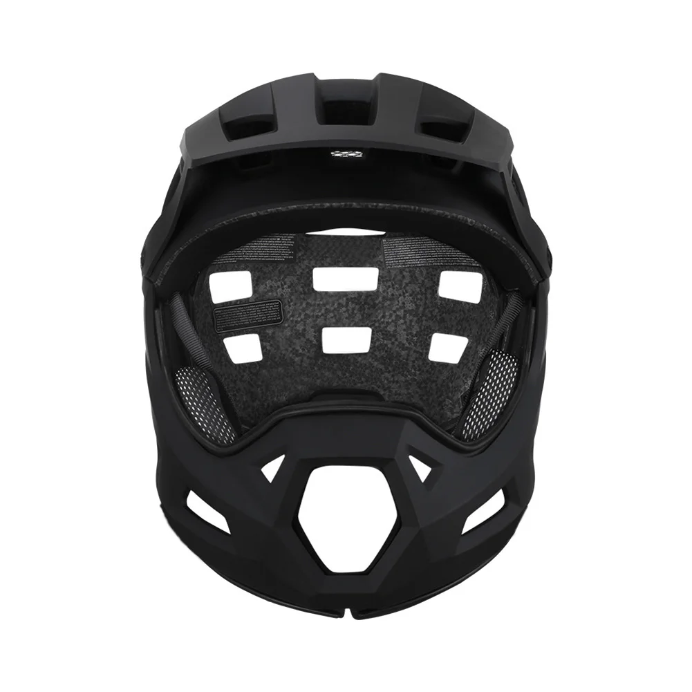 Discovery Full Face Bicycl Helmet With Removable Chin Guard Visor Ventilated Mountain MTB Bike Helmet M/L(54-61CM) Drop Shipping