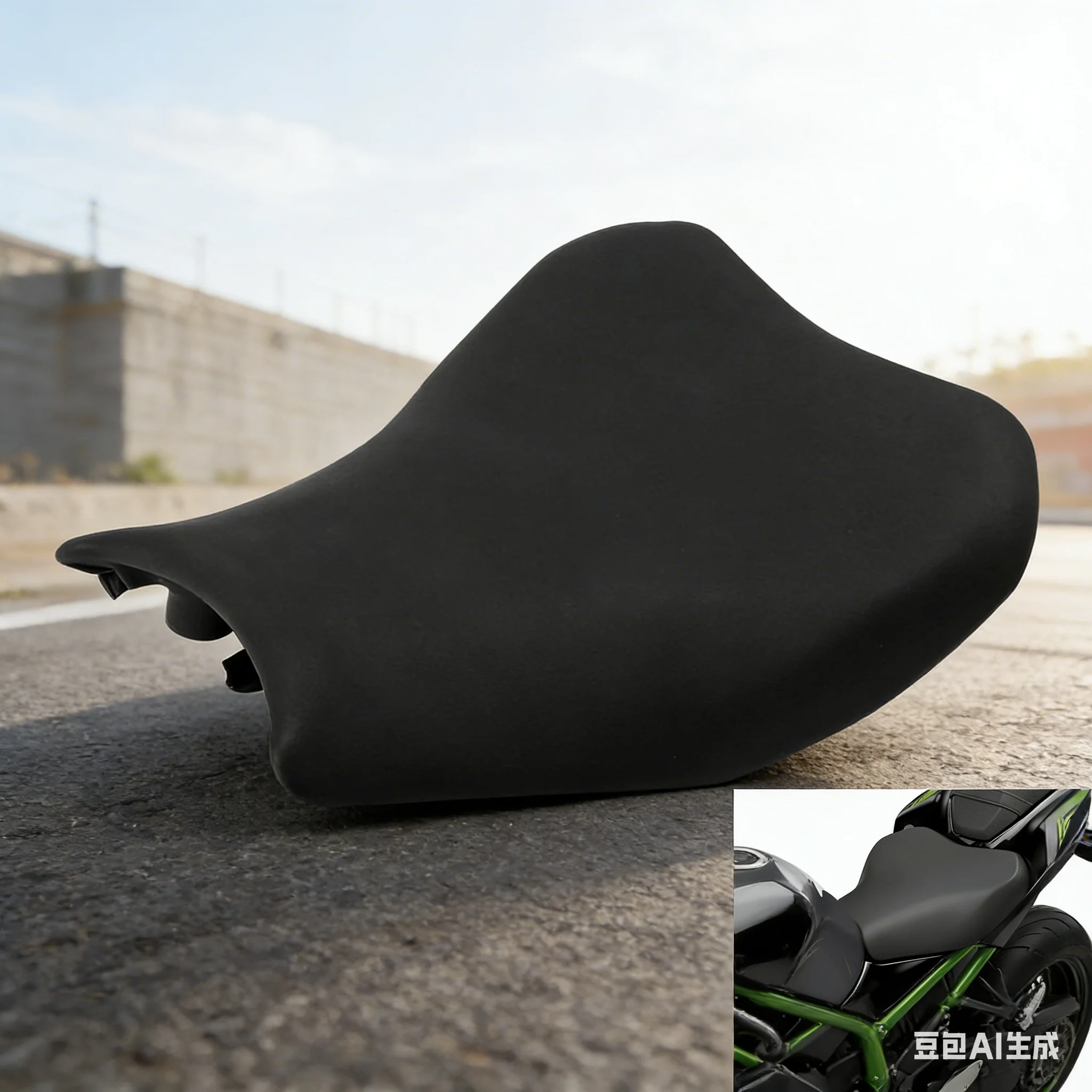 

Motorcycle Front Driver Rider Seat Pillion Foam Seat Cushion Fit For Kawasaki Z900 Z 900 2017-2024 Motorcycle Accessory