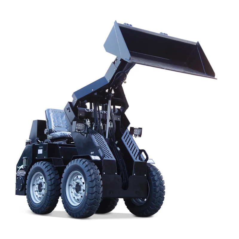 EURO 5 EPA Mini Skid Steer Loader China Manufacturer Multifunctional Small Skid Loader High Quality Wheel Loader Customized Sale