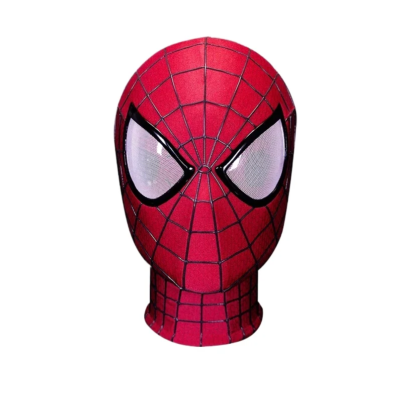 Ręcznie wykonana maska cosplay Spider-Man 2, wersja Garfielda, zgodna z filmem, Peter Parker, rękodzieło kolekcjonerskie na prezenty urodzinowe. — 2