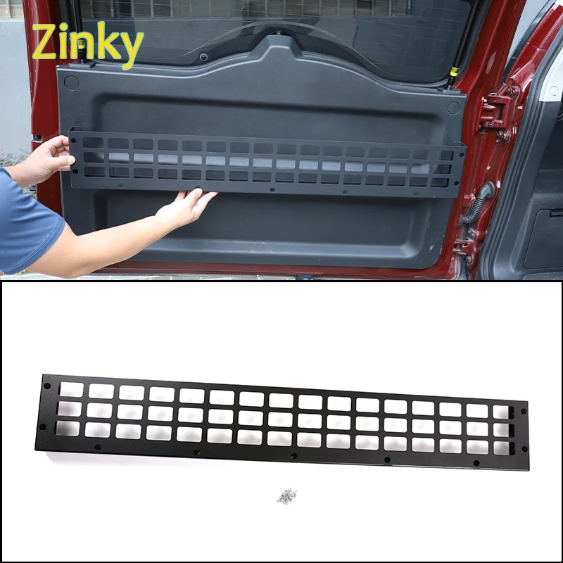 

Aluminum Alloy Car Tailgate Multi-function Storage Tool Holder Organizer Suspension Rack Fit for Toyota FJ Cruiser 2007-2021
