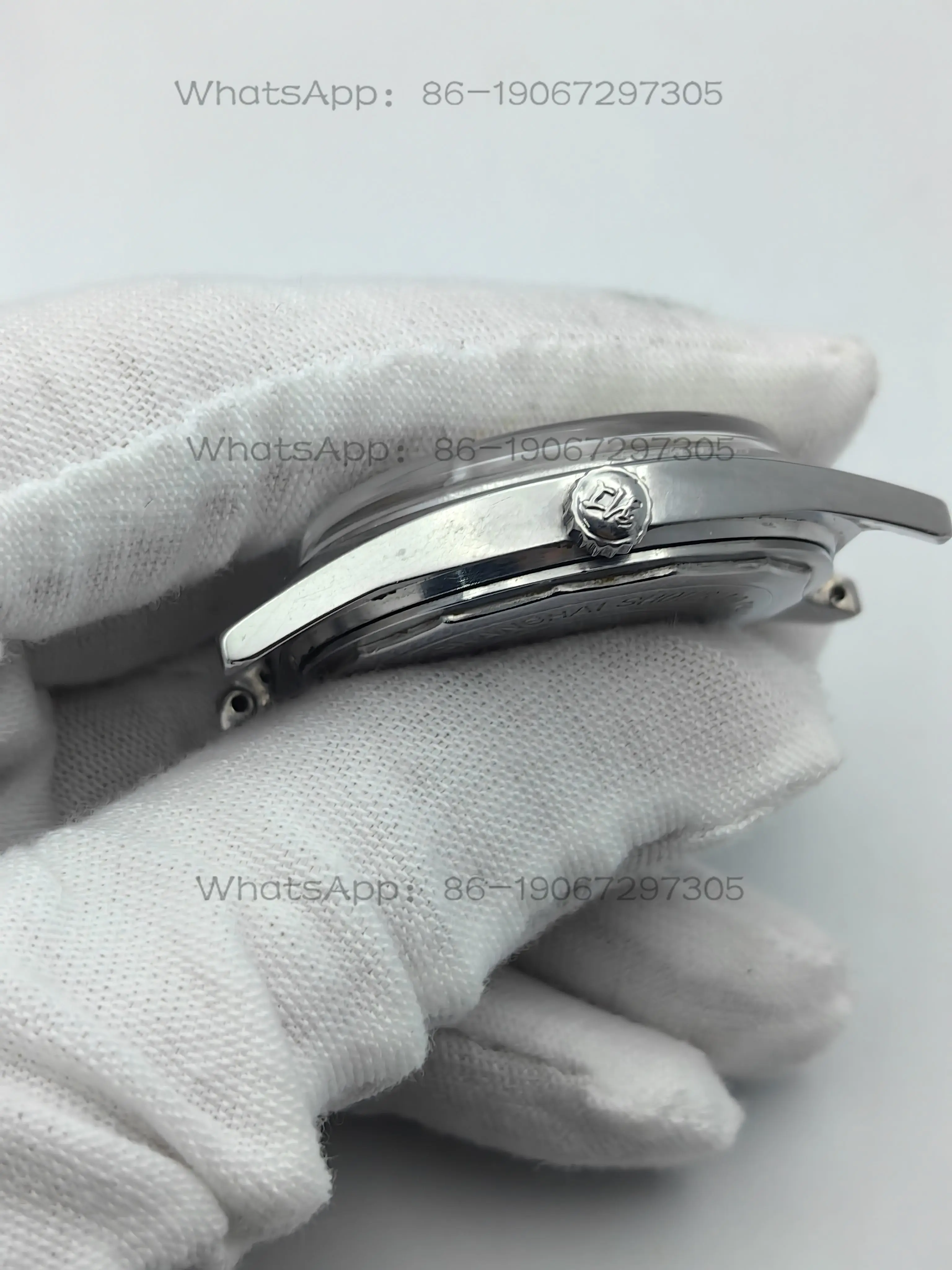 Shanghai Watch 7120 Movement, Manual Mechanical Watch, Nostalgic Collection Plate, Good Condition, Brushed