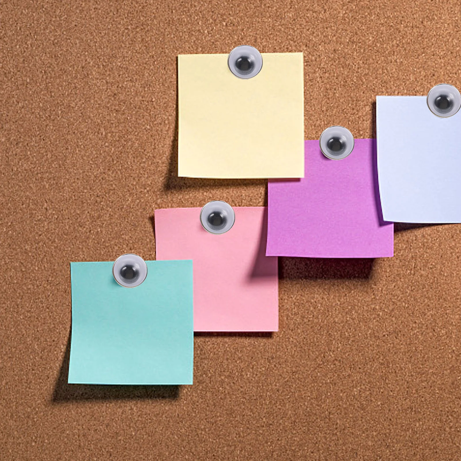 Push Corkboard ในครัวเรือน Eye Shaped Pushpins ดอกไม้มัลติฟังก์ชั่น Office สําหรับ