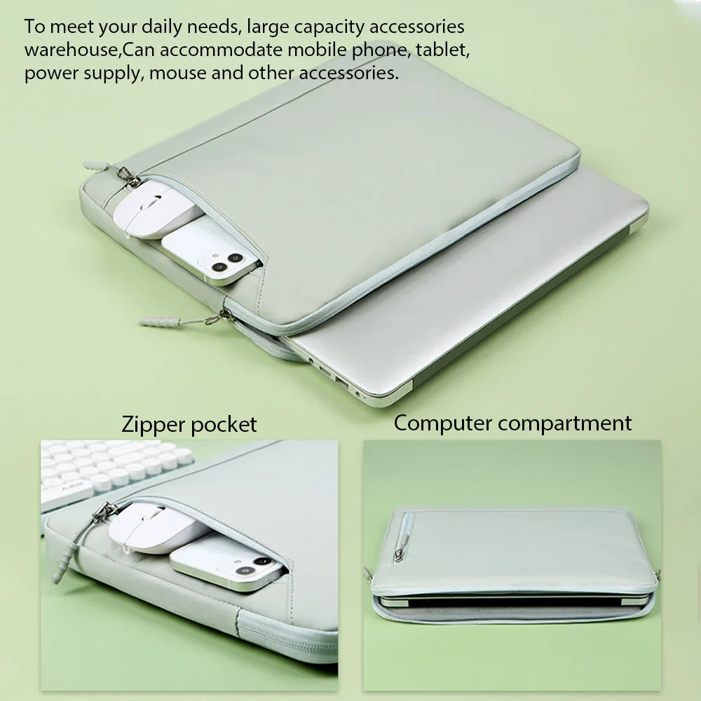 2025 مقاوم للماء 13.3/14.6/15.6in حقيبة لابتوب لباد A16 حافظة الهواء 4 5 برو 11 13 حقيبة دفتر لماك بوك Xiaomi HP لينوفو اللوحي #4