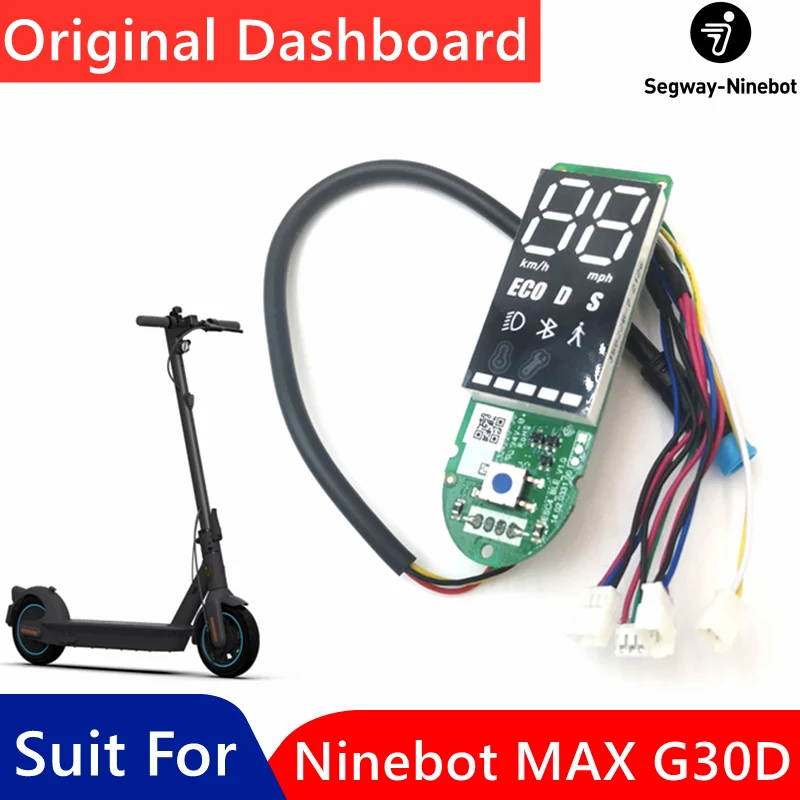 

Original Dashboard Assembly Kit for Ninebot MAX G30D KickScooter Smart Electric Scooter Skateboard Dash Board Display Parts