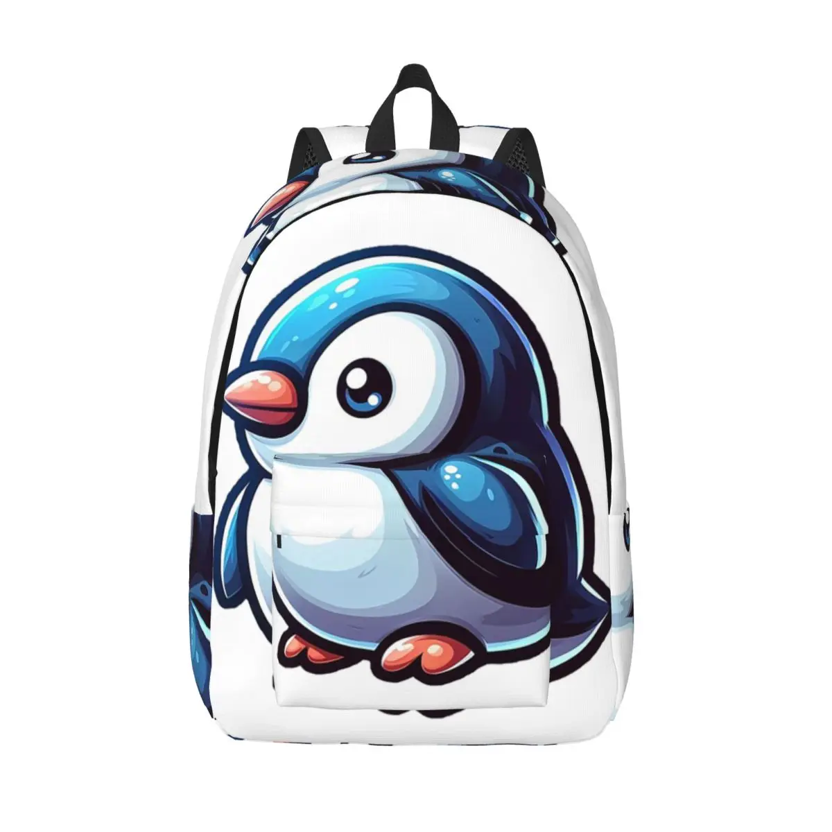 

Fairy Penguin Backpack Student Boys Girls BookBag Children School Bag Computer Shoulder Bags for Men Women
