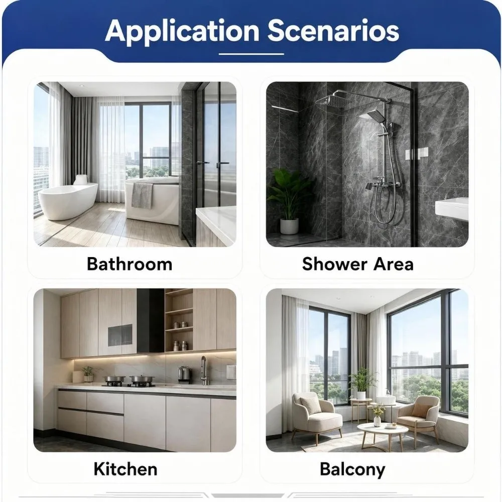 304 Stainless Steel Material Shower Floor Drain High Glossy Finish Odor Proof Sealing Ring Bathroom Floor Drain