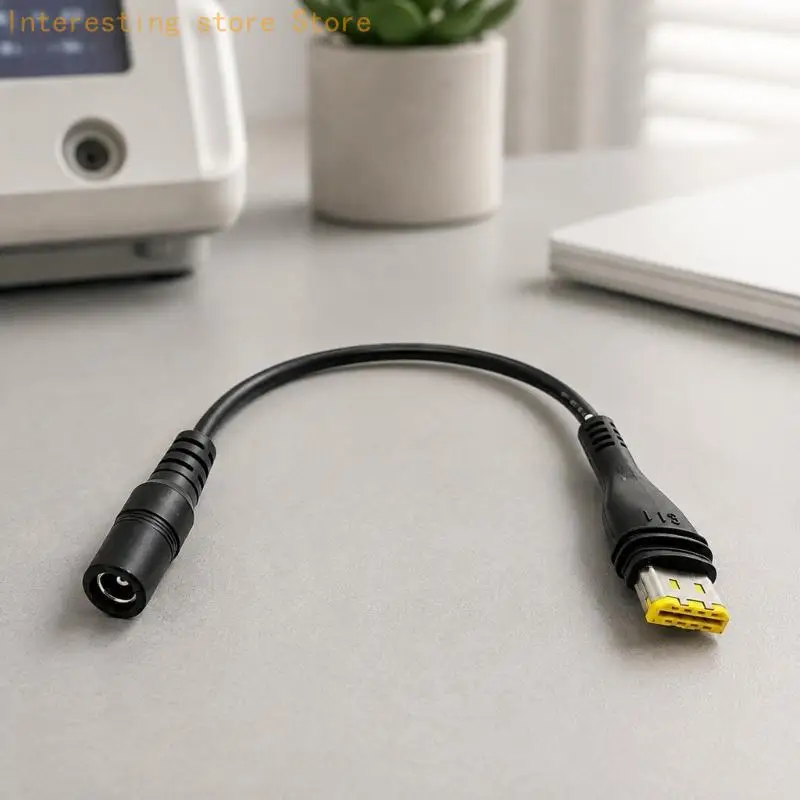 Short DC5.5X2.5 Adapter Cable, Compactly Cable for Home Ventilators 55KC