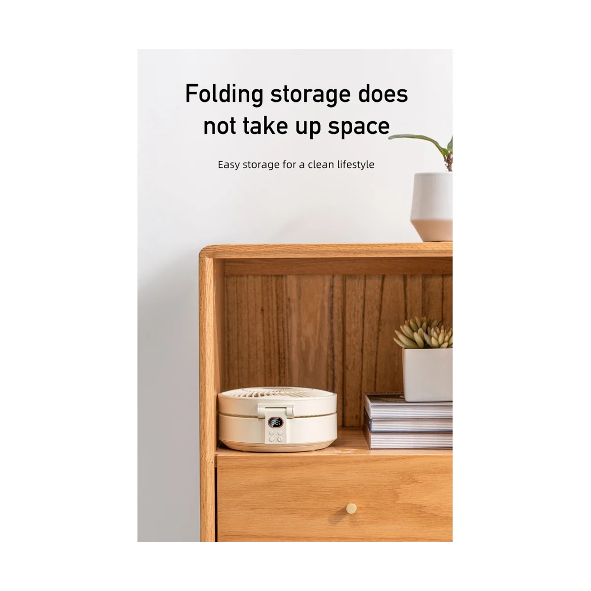 مروحة مصباح سطح المكتب قابلة للطي وقابلة للسحب ومروحة صغيرة محمولة شحن USB للمنزل منخفضة الضوضاء معلقة على الحائط مروحة كهربائية-B-HIM