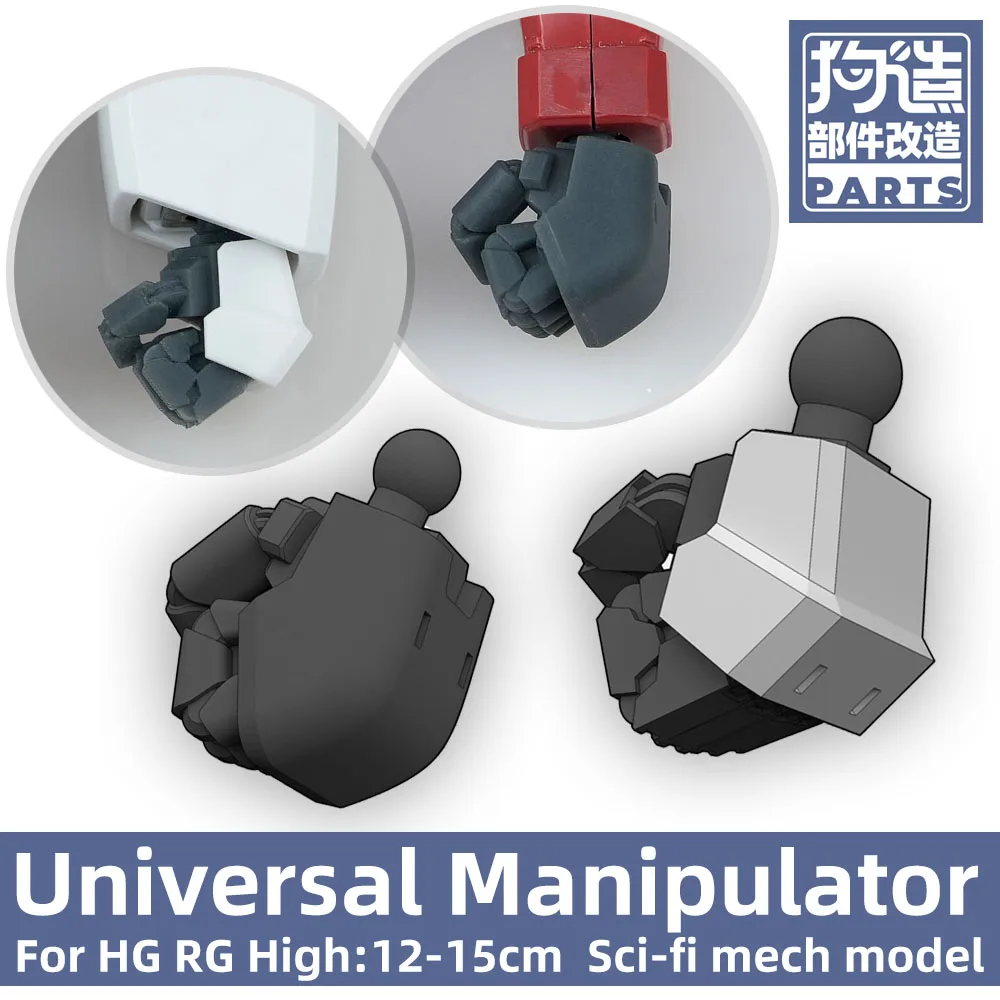 Model Details Enhanced Accessories Robotic Hand Hand Replacement Kit For HG RG or 12-15cm Other Models