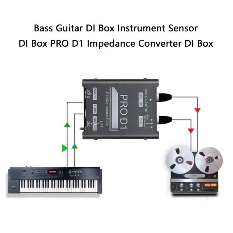 Y2GD Sound Isolator Sound Currents Noise Eliminators 6.5 Isolator Mixers for Guitar