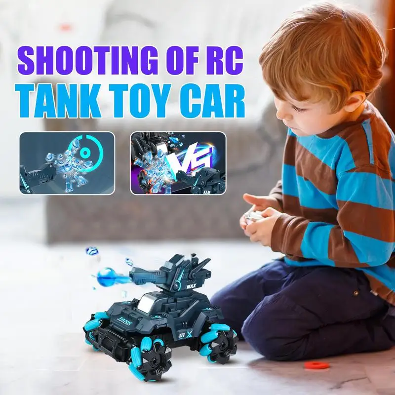 RC Tanks For Adults Remote Control Toys Tank Toy RC Tank Set Outdoor Toys For Friends Christmas Birthday Boys Girls 4-12 Adults