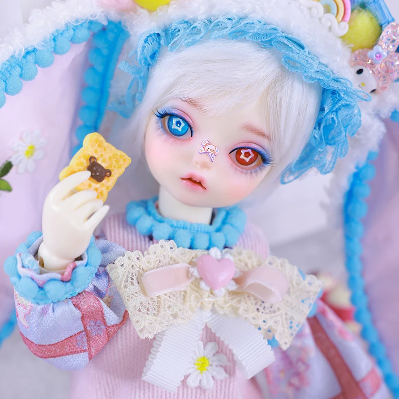 Newest Design Shuga Fairy Binny BJD Doll 1/6 Big Rabbit Ear Girls Resin Art Toys Ball Jointed Dolls