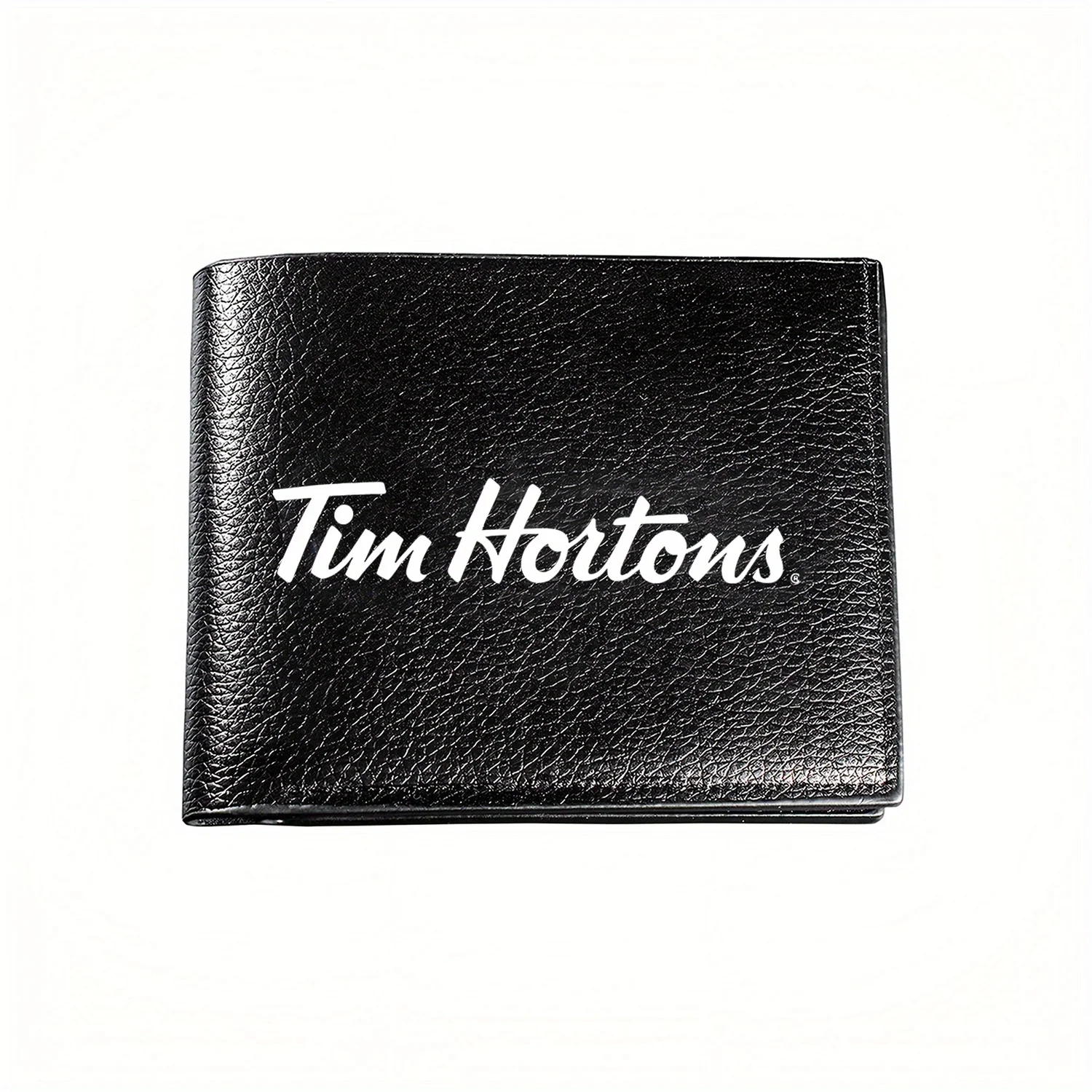 تيم هورتونز مطعم مقهى العلامة التجارية رجال الأعمال عادية أنيقة بسيطة عملية جودة المحفظة طباعة أنيقة الرسم C #1