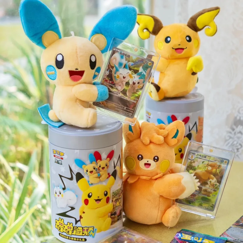 

Новая оригинальная коллекционная карточная игра Pokémon Ptcg Card Blind Box Упрощенная китайская вспышка, натирающая щека, игрушка, карточный дисплей, кукла, игрушка