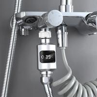 Shower Head Water Temperature Monitor Electricity LED Display Temperature Home Meter Thermometer Faucets Bathing Water Shower