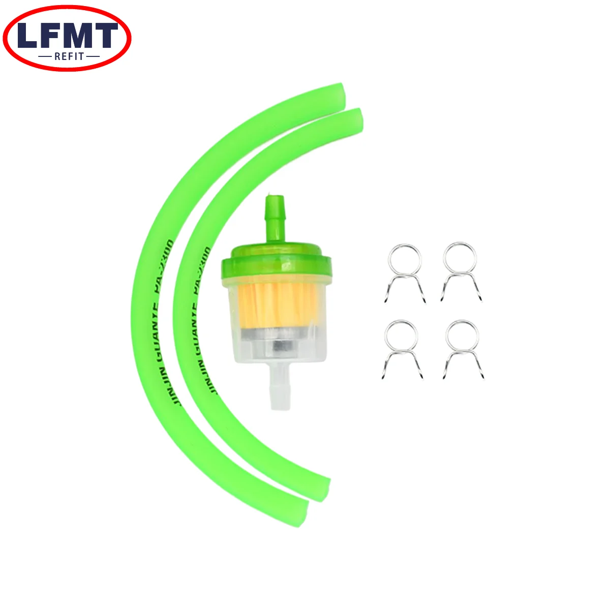 For 49cc 50cc 110cc 125cc Motocross Dirt Pit Bike Moped Scooter ATV Go Kart Motorcycle Unive rsal Gas Fuel Filters and Fuel Pipe