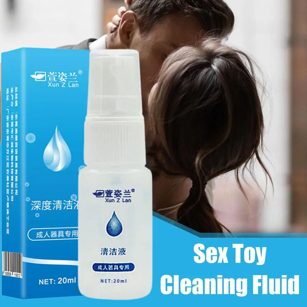 20 مللي تطهير السائل لعبة مضادة للبكتيريا نظافة رذاذ للجنس هزاز التعقيم غسل اللازمة المثيرة الجنس لعب O9S7