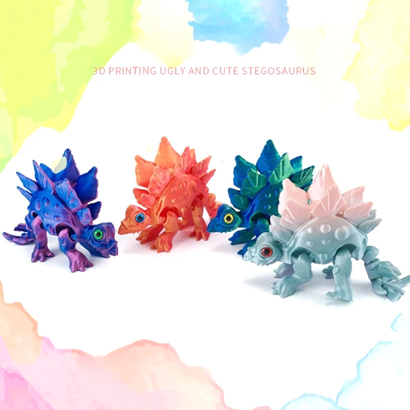 Schreibtischspielzeug, Geschenk, 3D-gedruckter Dinosaurier für Fidget-Liebhaber