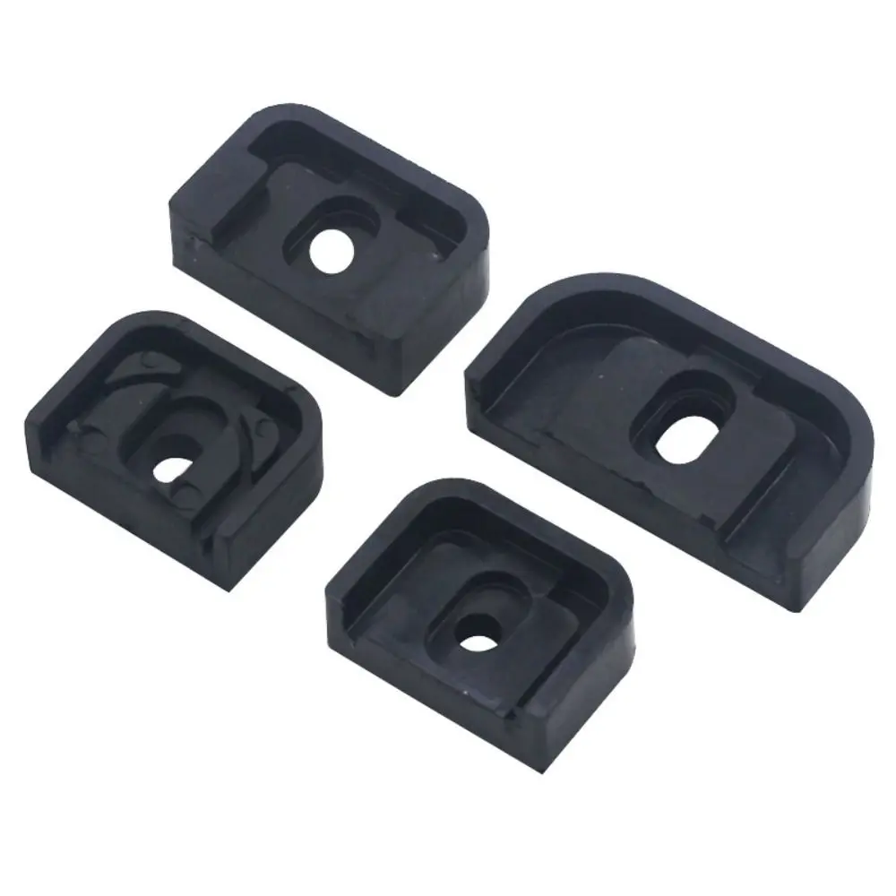 4Pcs Rubber Air Conditioning Rubber Mount Shock Pads Raised Base Anti Vibration Pad Damper Absorbing Vibration Damping Pad